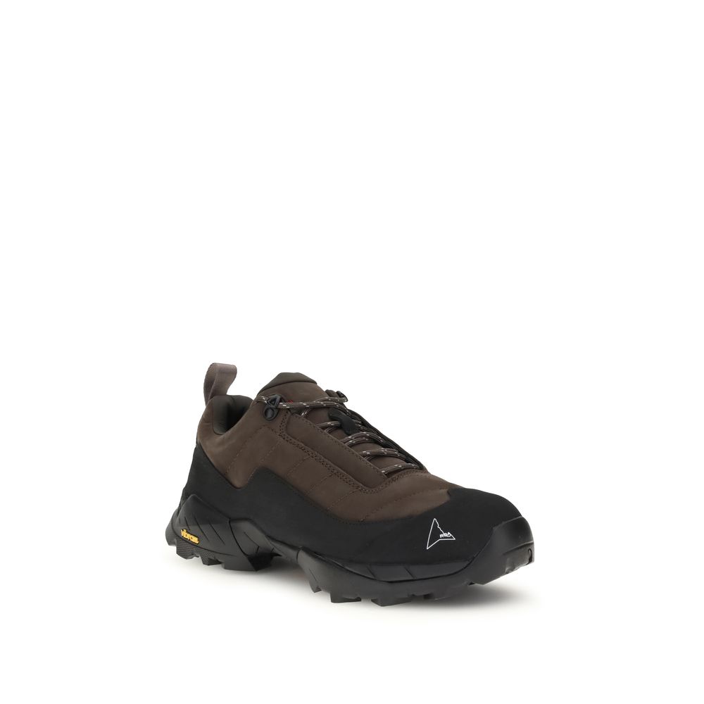 ROA Brown Calf Leather Bos Taurus Athletic Sneakers - Image 2