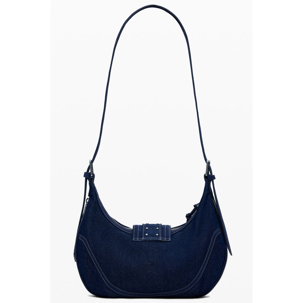 Desigual Blue Cotton Women Handbag - Image 3