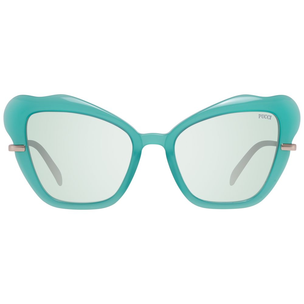 Emilio Pucci Turquoise Women Sunglasses - Image 2