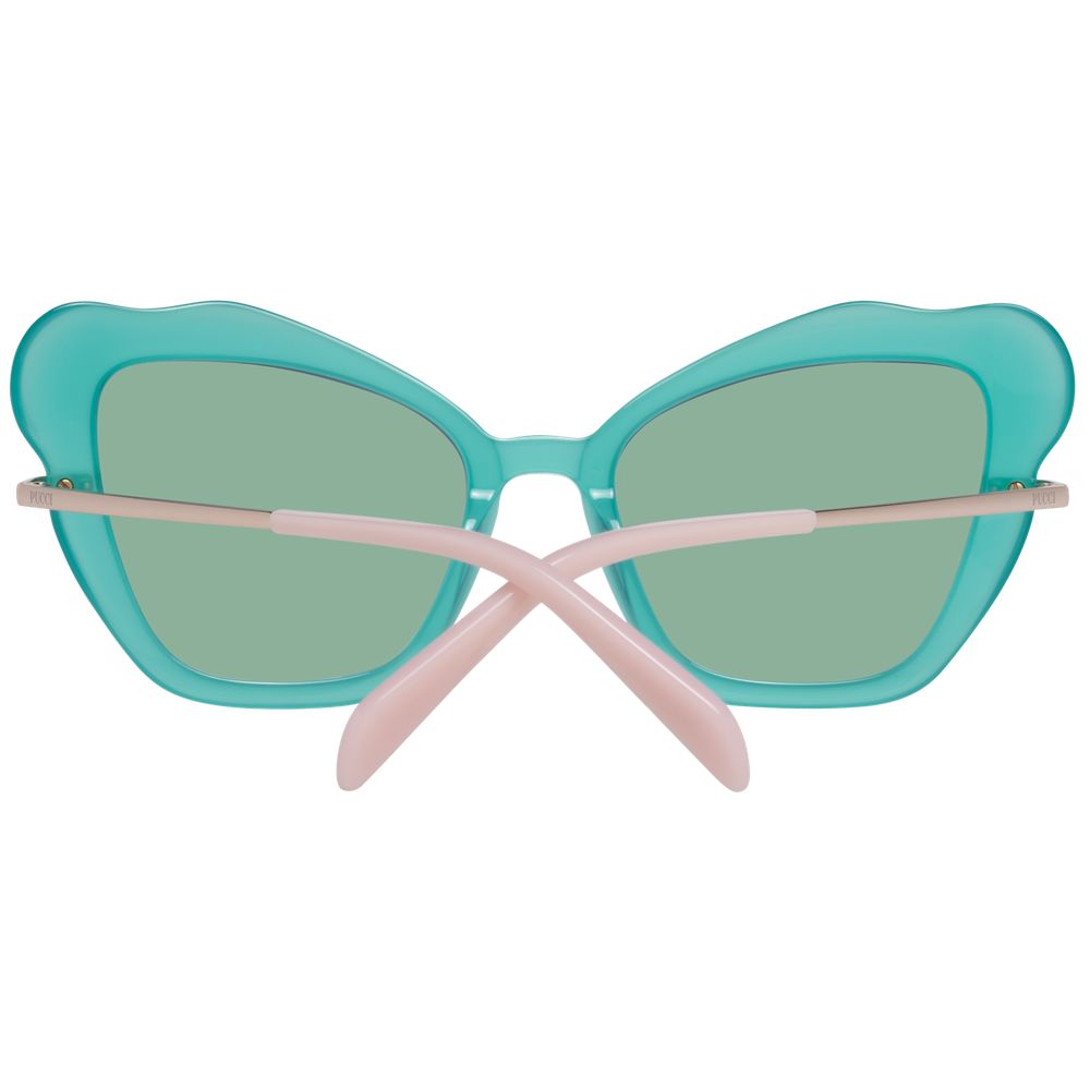 Emilio Pucci Turquoise Women Sunglasses - Image 3