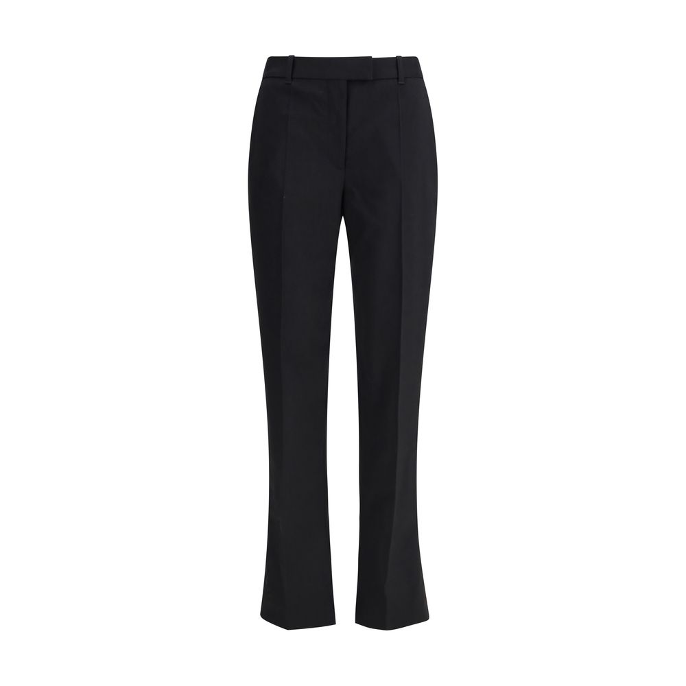 Alexander McQueen Black Wool Dress Pants