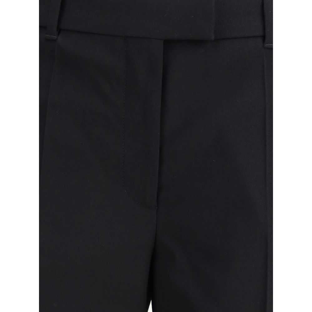 Alexander McQueen Black Wool Dress Pants - Image 3