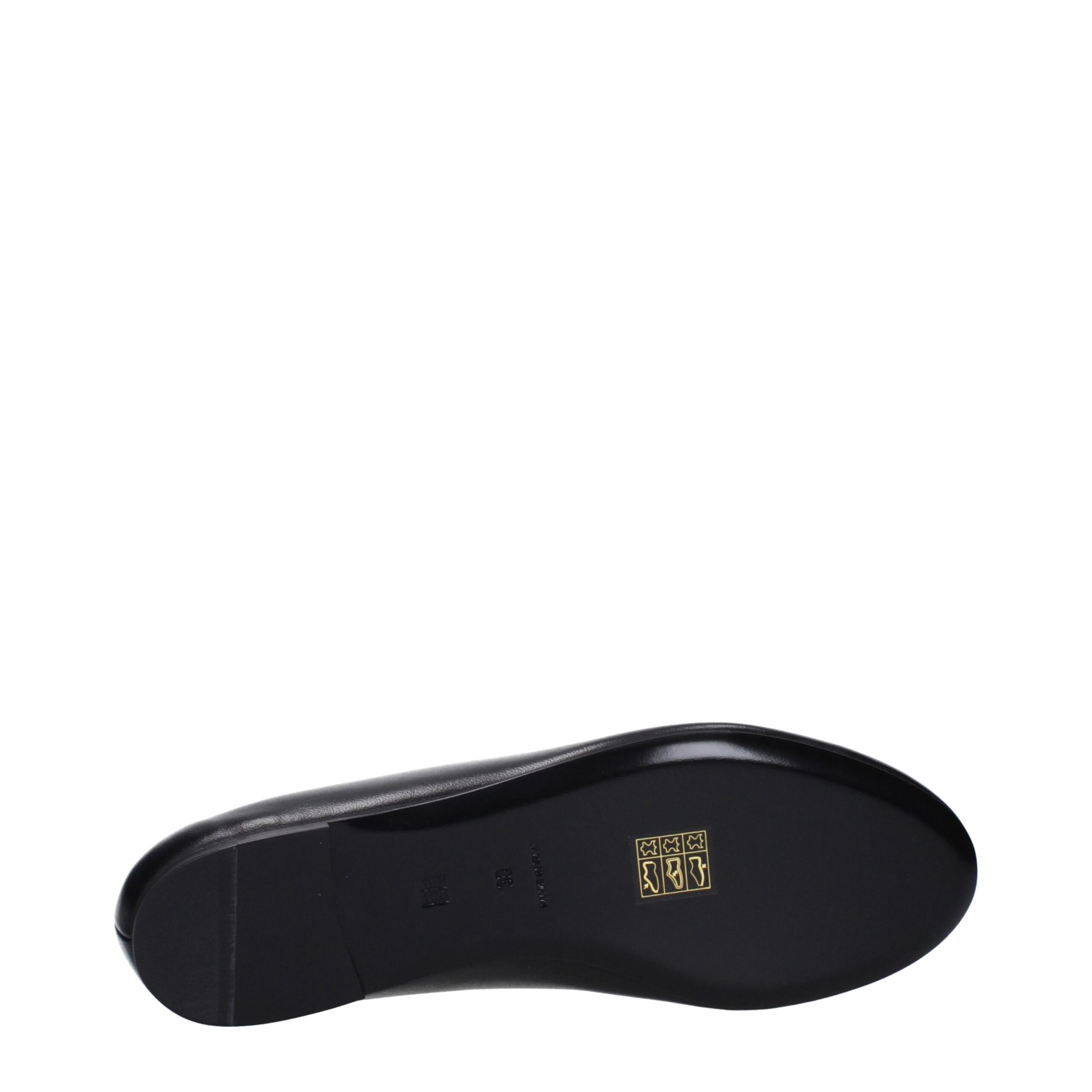 Givenchy Black Leather Ballet Flats - Image 5