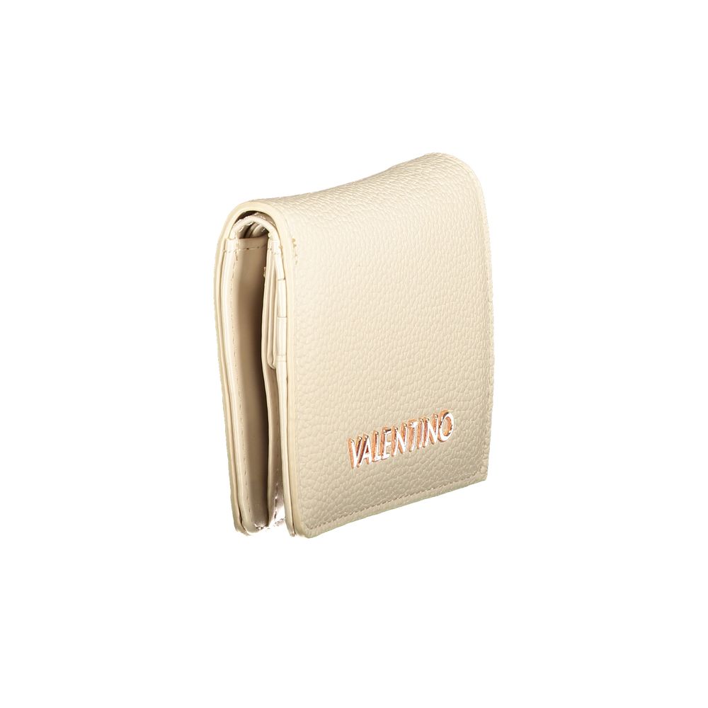 Mario Valentino Beige Polyurethane Women Wallet - Image 3