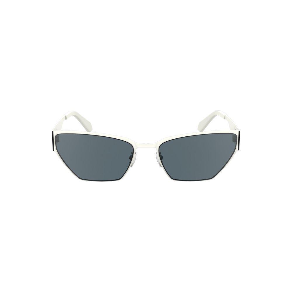 Calvin Klein White Metal Women Sunglass