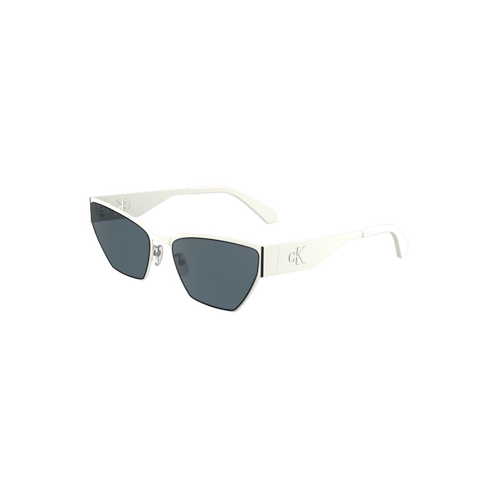 Calvin Klein White Metal Women Sunglass - Image 2