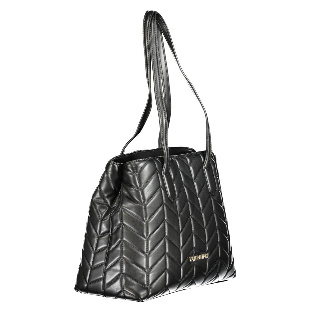Mario Valentino Black Polyurethane Women's Handbag - Image 3