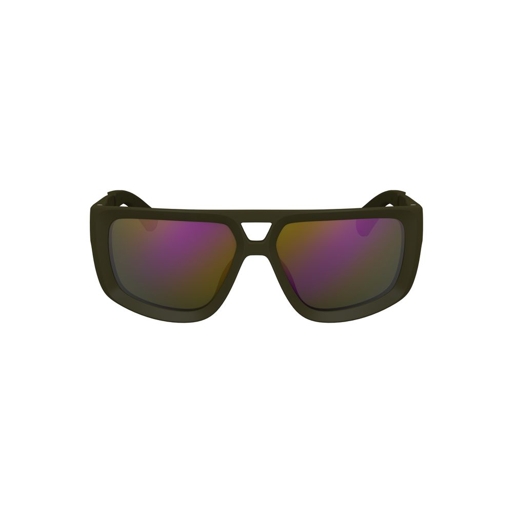 Calvin Klein Green Plastic Men Sunglass