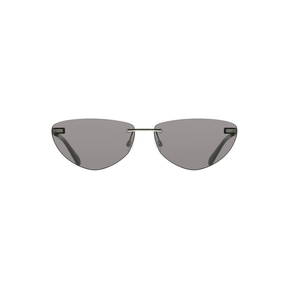 Calvin Klein Black Metal Women Sunglass