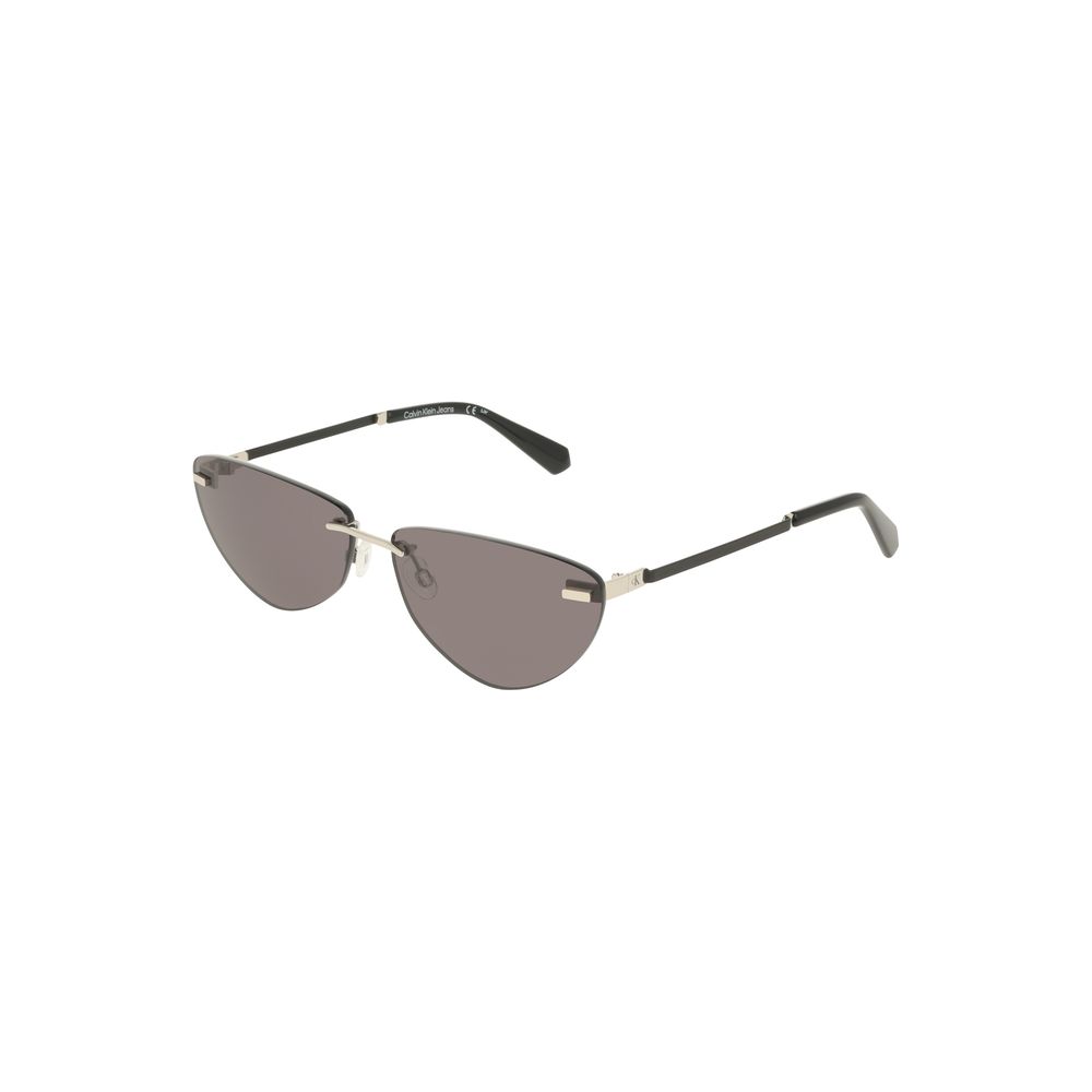 Calvin Klein Black Metal Women Sunglass - Image 2