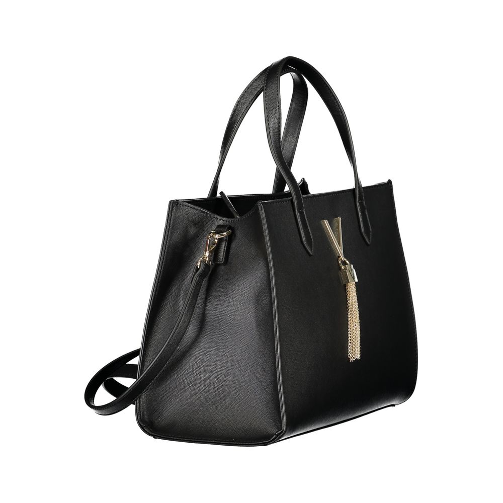 Mario Valentino Black Polyurethane Women Handbag - Image 3