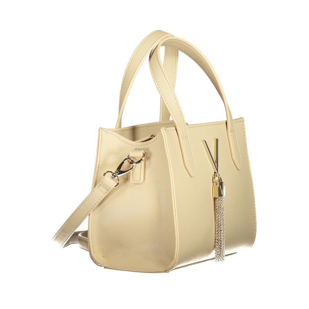 Mario Valentino Beige Polyethylene Women Handbag - Image 3