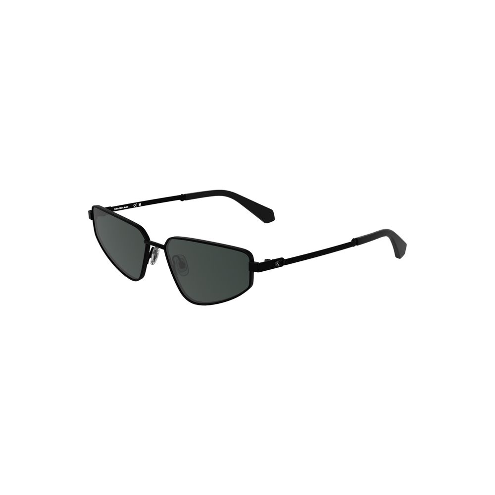 Calvin Klein Black Metal Women Sunglass - Image 2