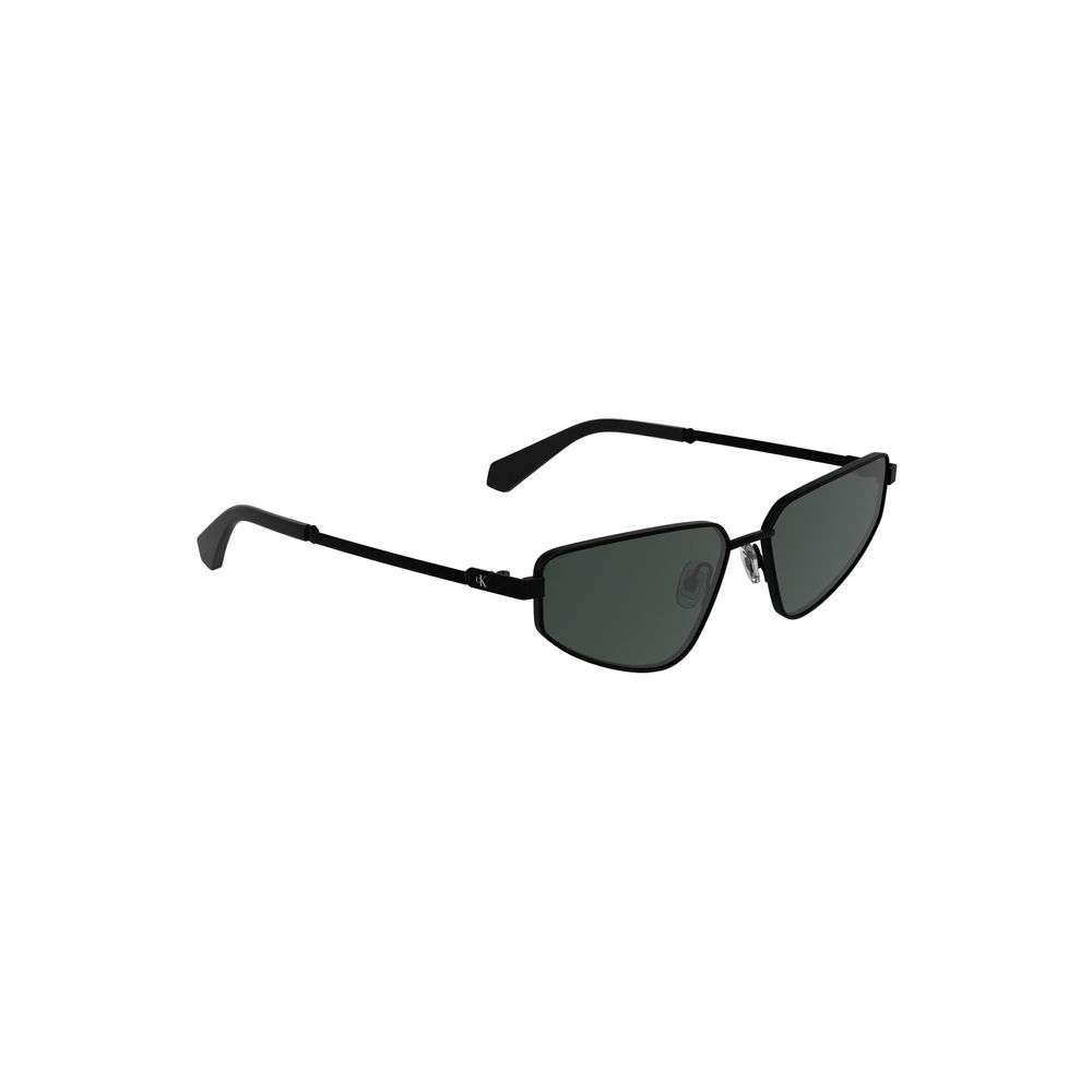 Calvin Klein Black Metal Women Sunglass - Image 3