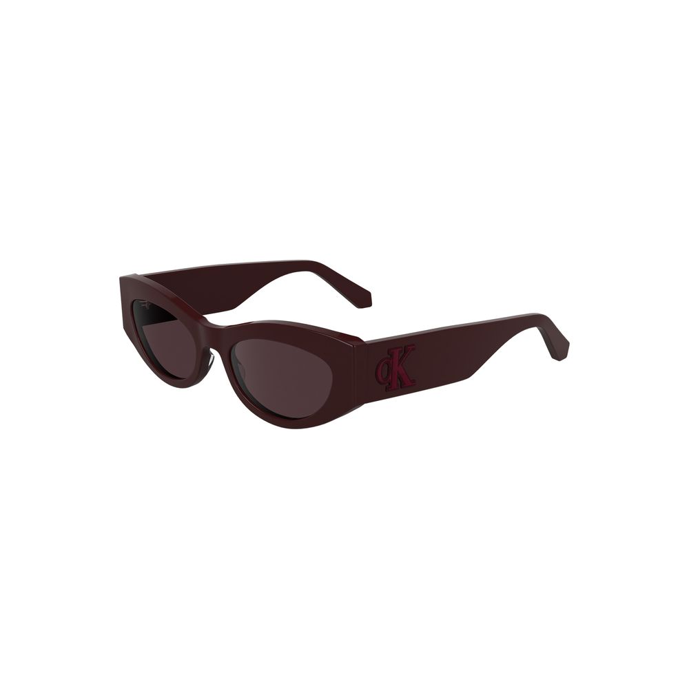 Calvin Klein Rosso Acetate Women Sunglass - Image 2