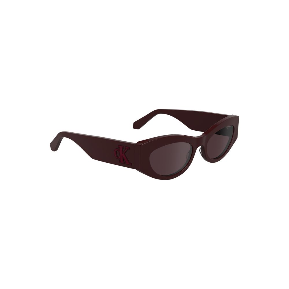 Calvin Klein Rosso Acetate Women Sunglass - Image 3