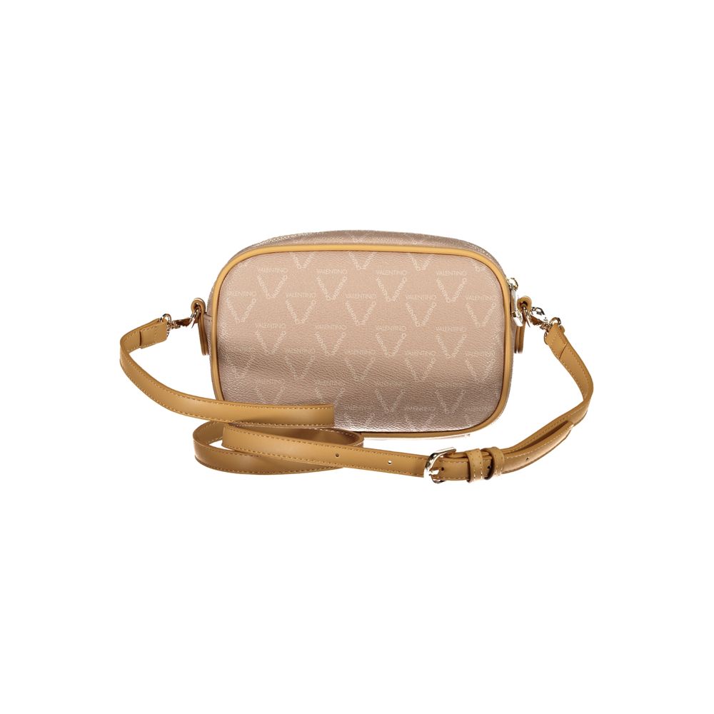Mario Valentino Beige Polyurethane Women Handbag - Image 2