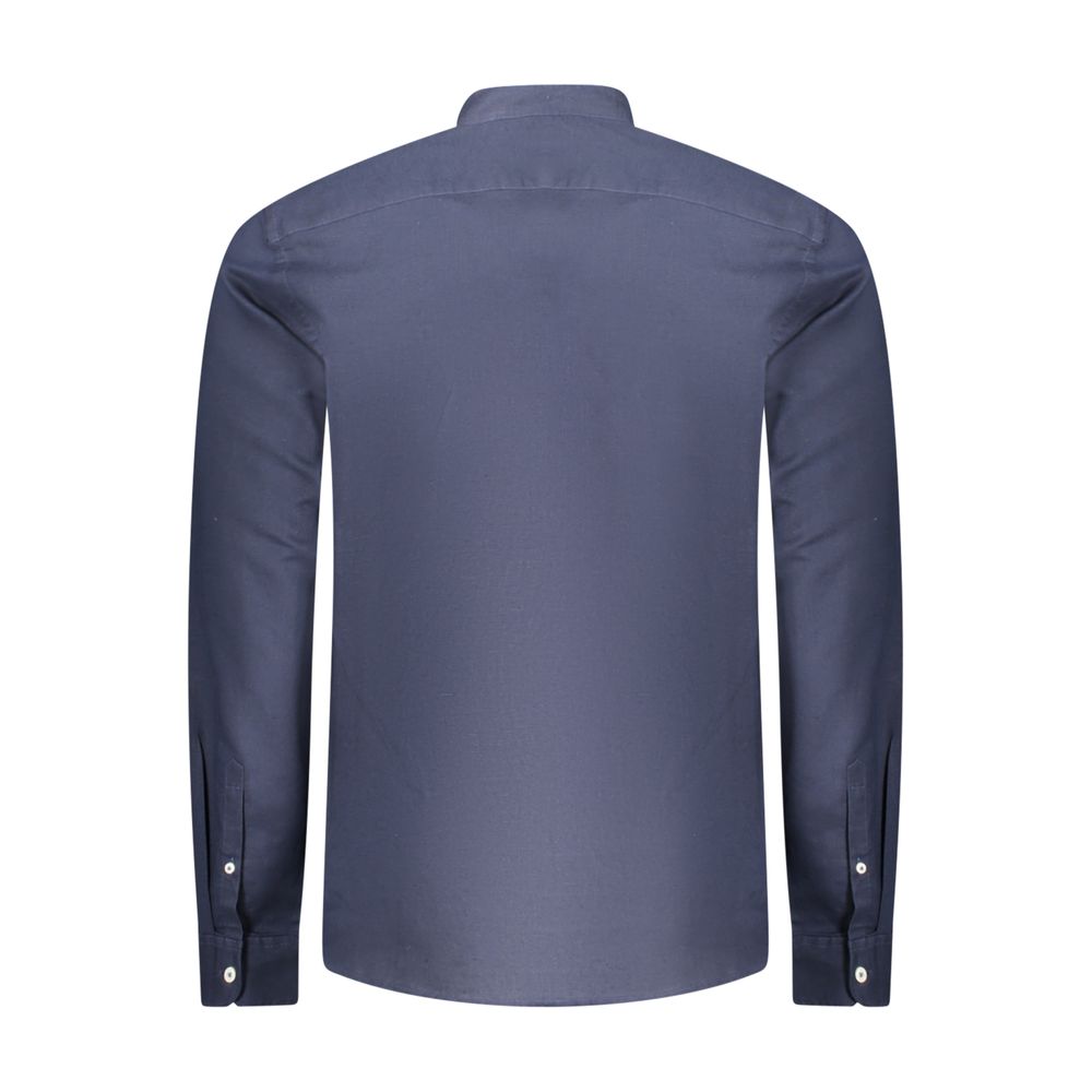 Timberland Blue Linen Men Shirt - Image 2