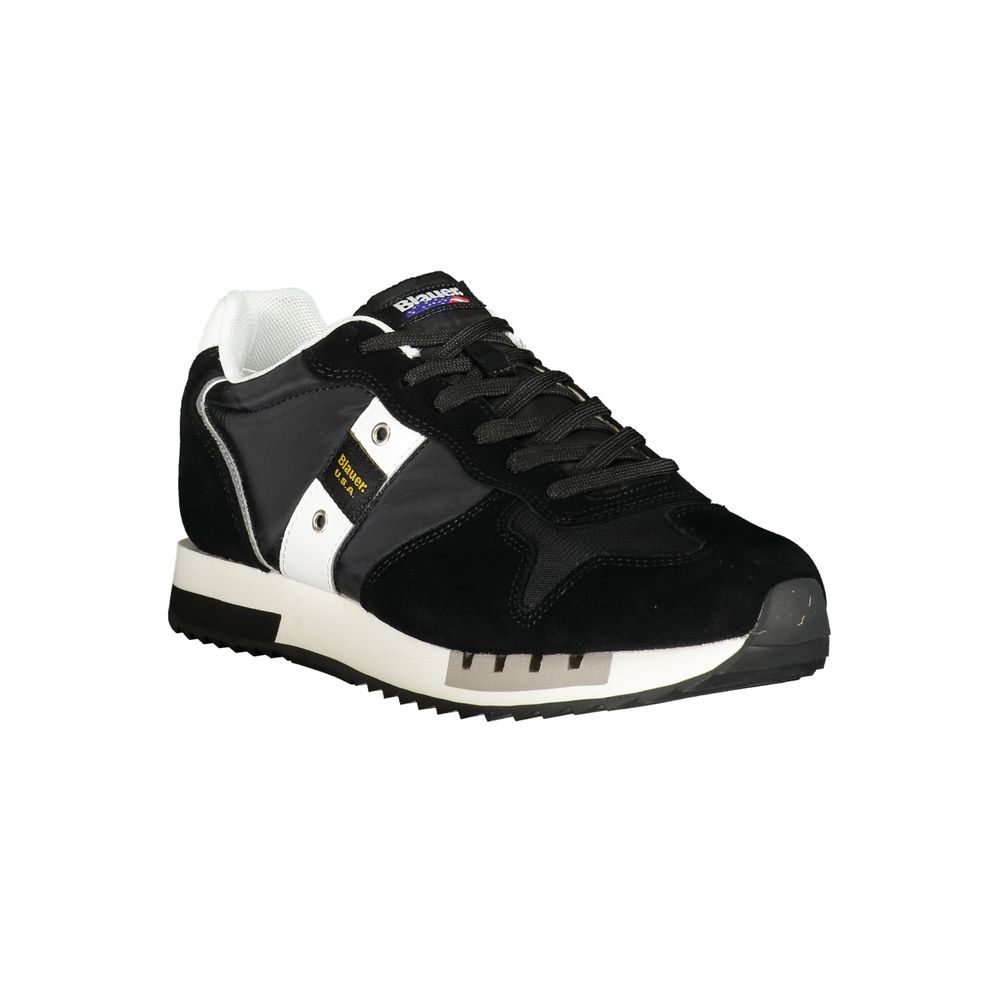 Blauer Black Polyurethane Men's Sneaker - Image 2