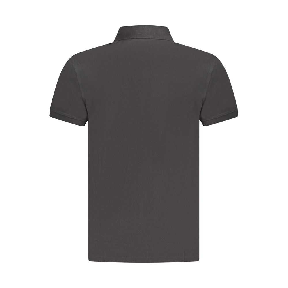 Timberland Black Cotton Men's Polo Shirt - Image 2