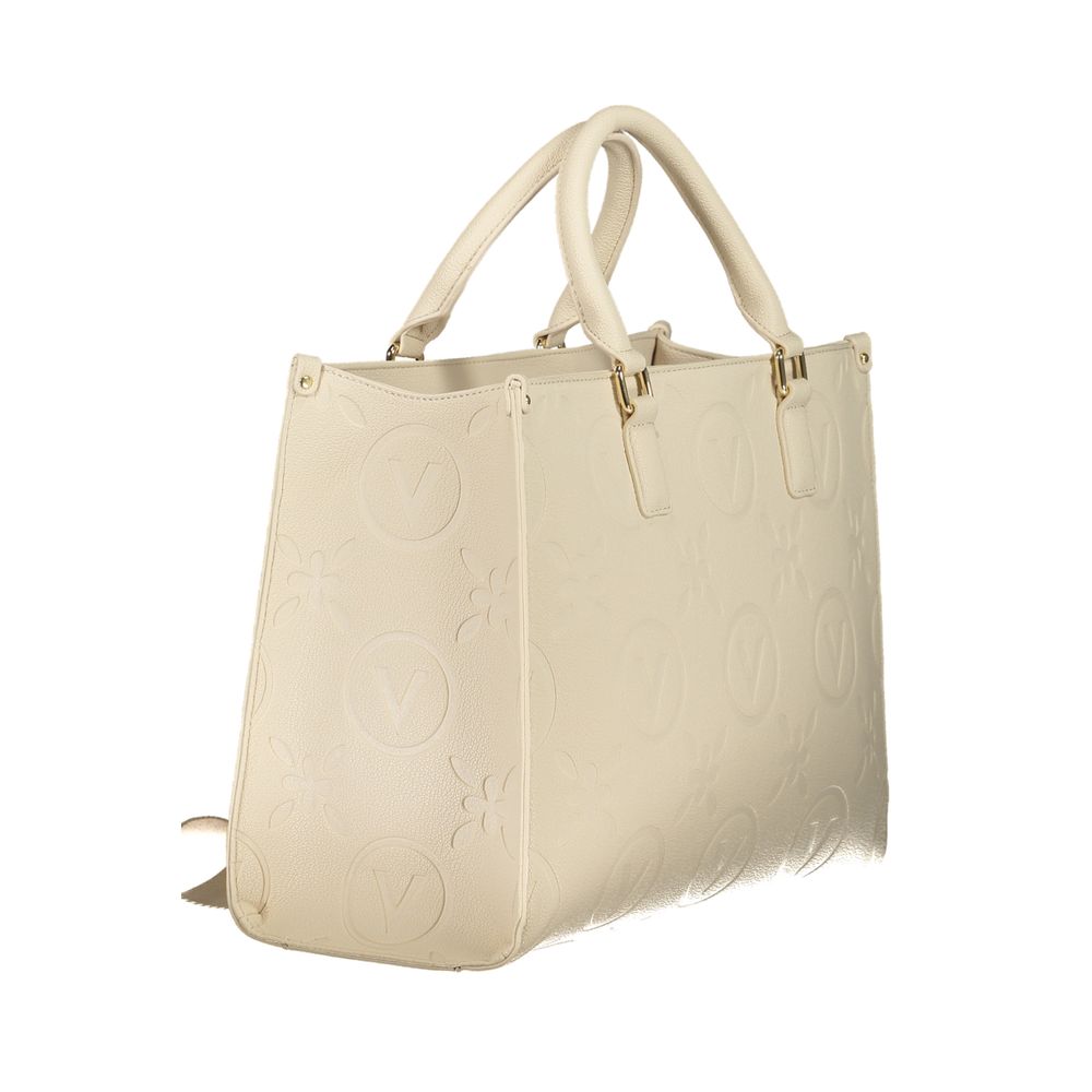Mario Valentino Beige Polyethylene Women Handbag - Image 3