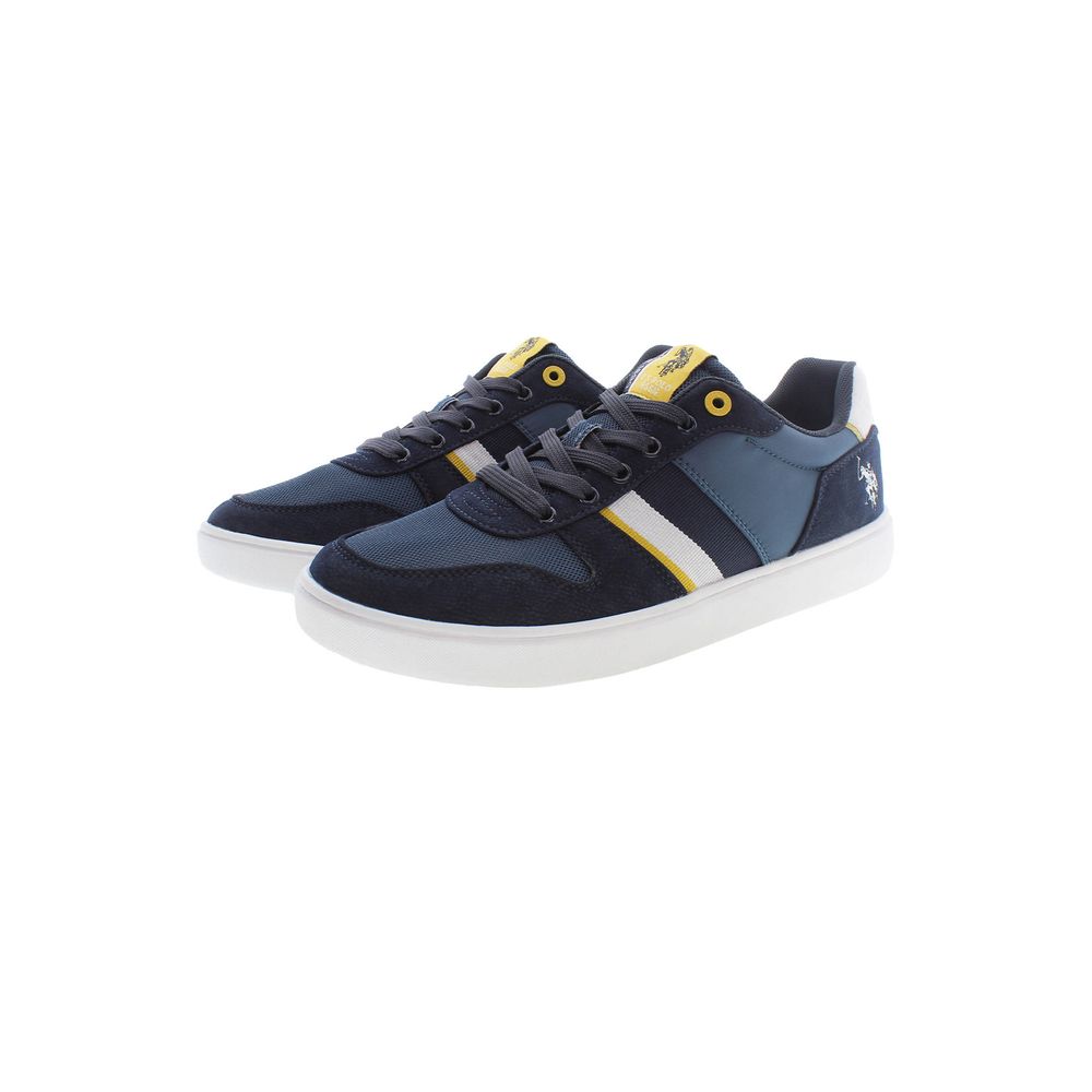 U.S. POLO ASSN. Blue Polyester Men Sneaker - Image 3
