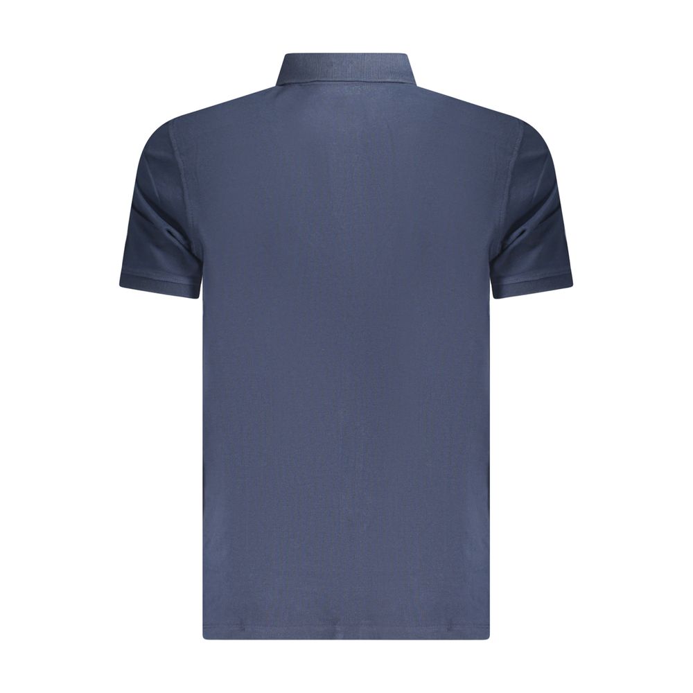 Timberland Blu Cotton Mens Polo - Image 2