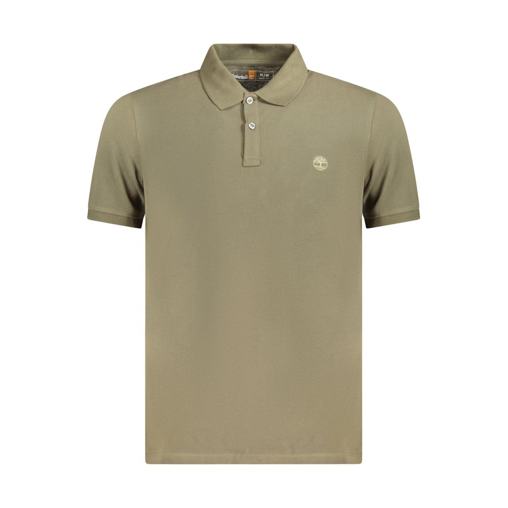 Timberland Verde Cotton Men Polo