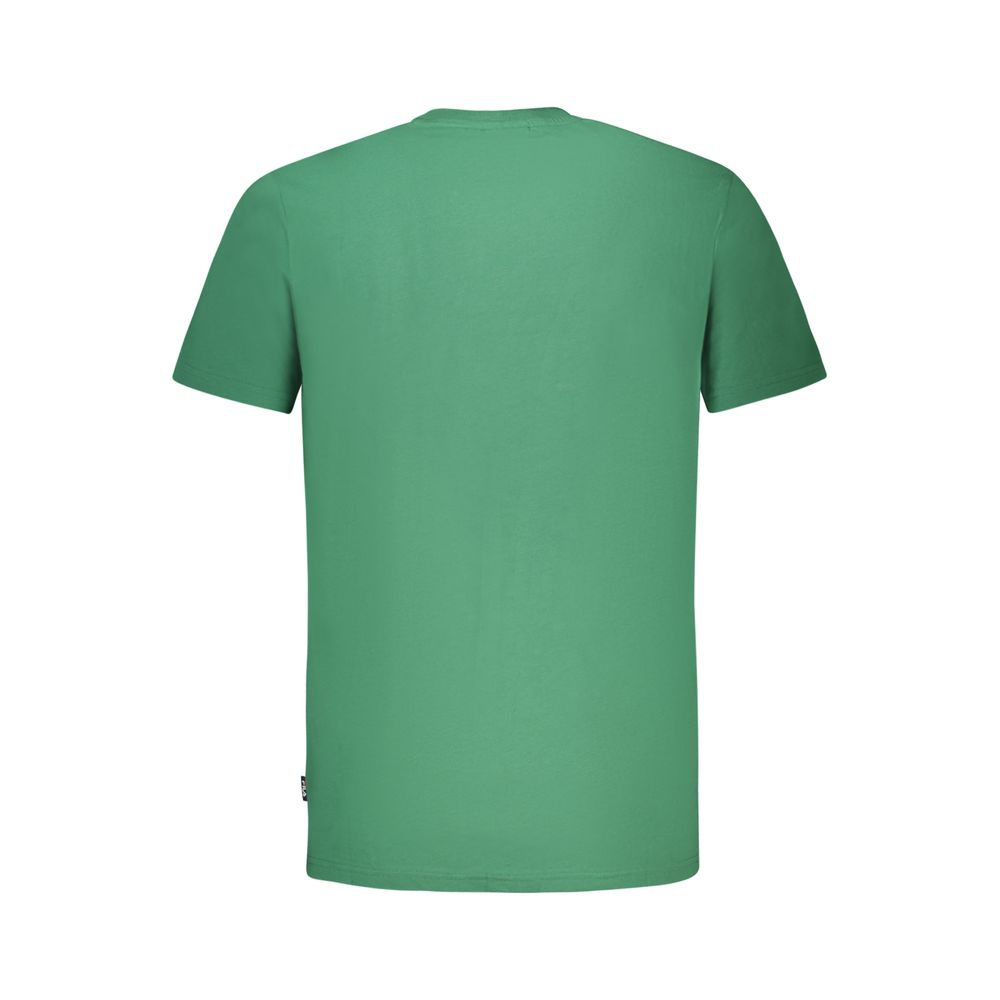 Fila Verde Cotton Unisex T-Shirt - Image 2