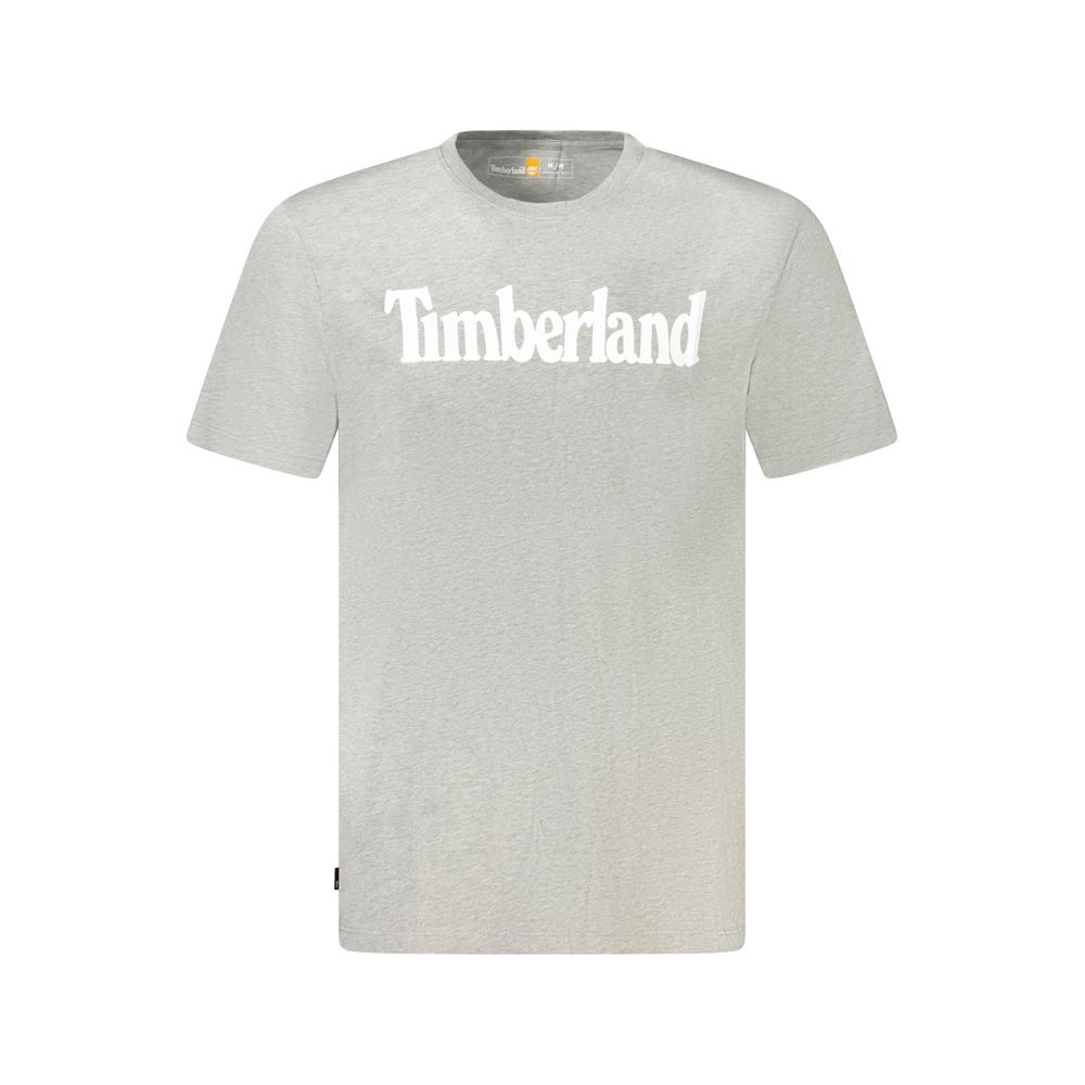Timberland Grigio Cotton Men T-Shirt