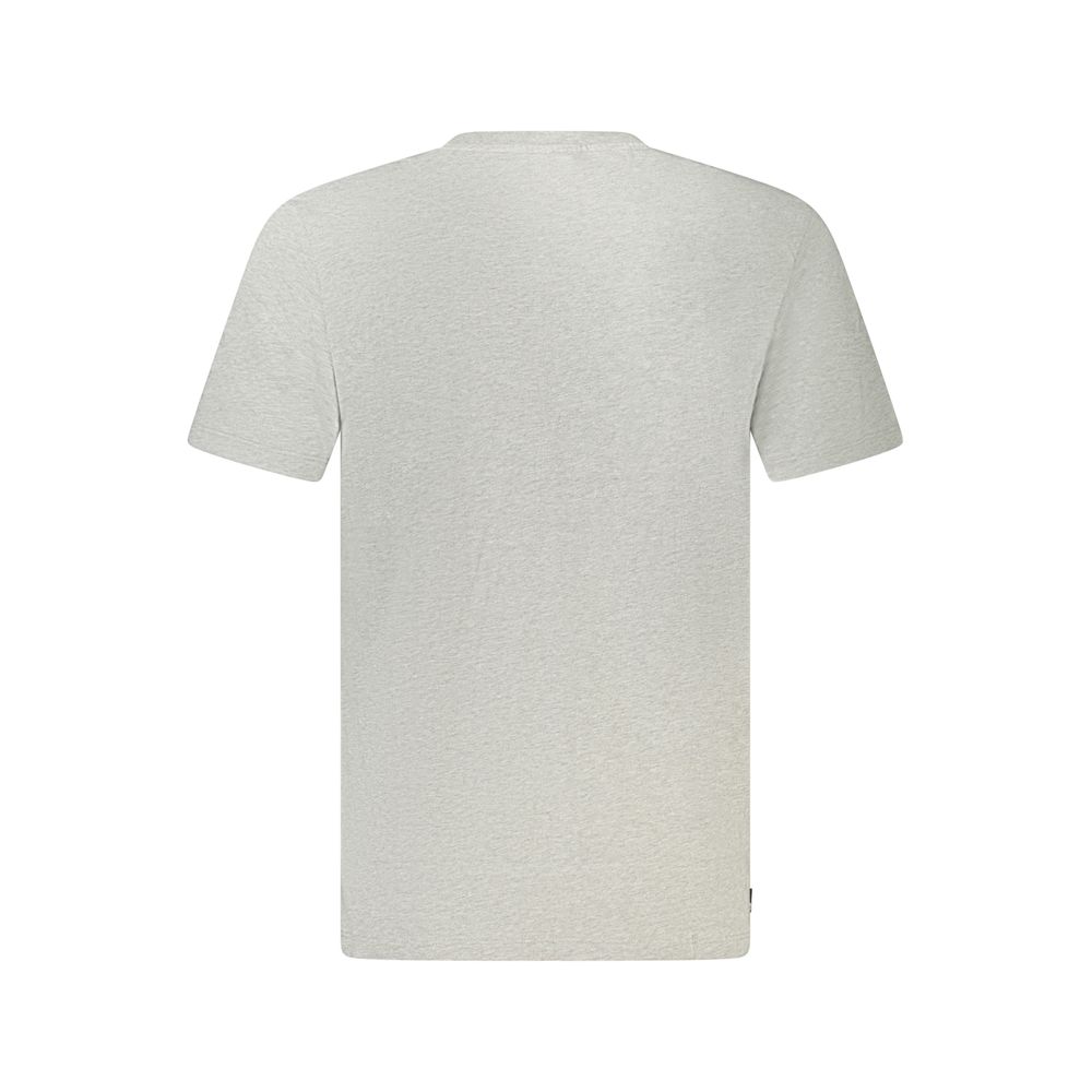 Timberland Grigio Cotton Men T-Shirt - Image 2