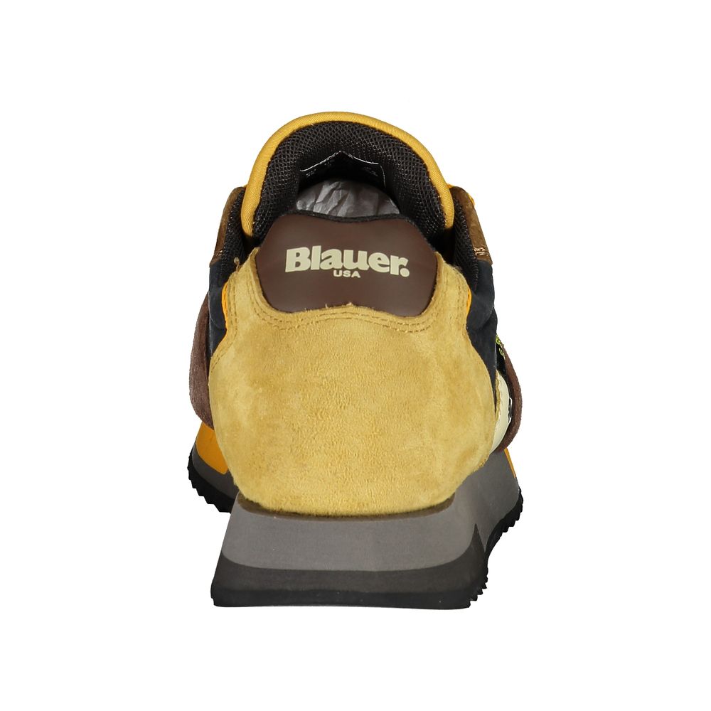 Blauer Chic Contrast Lace-Up Sneakers - Image 3