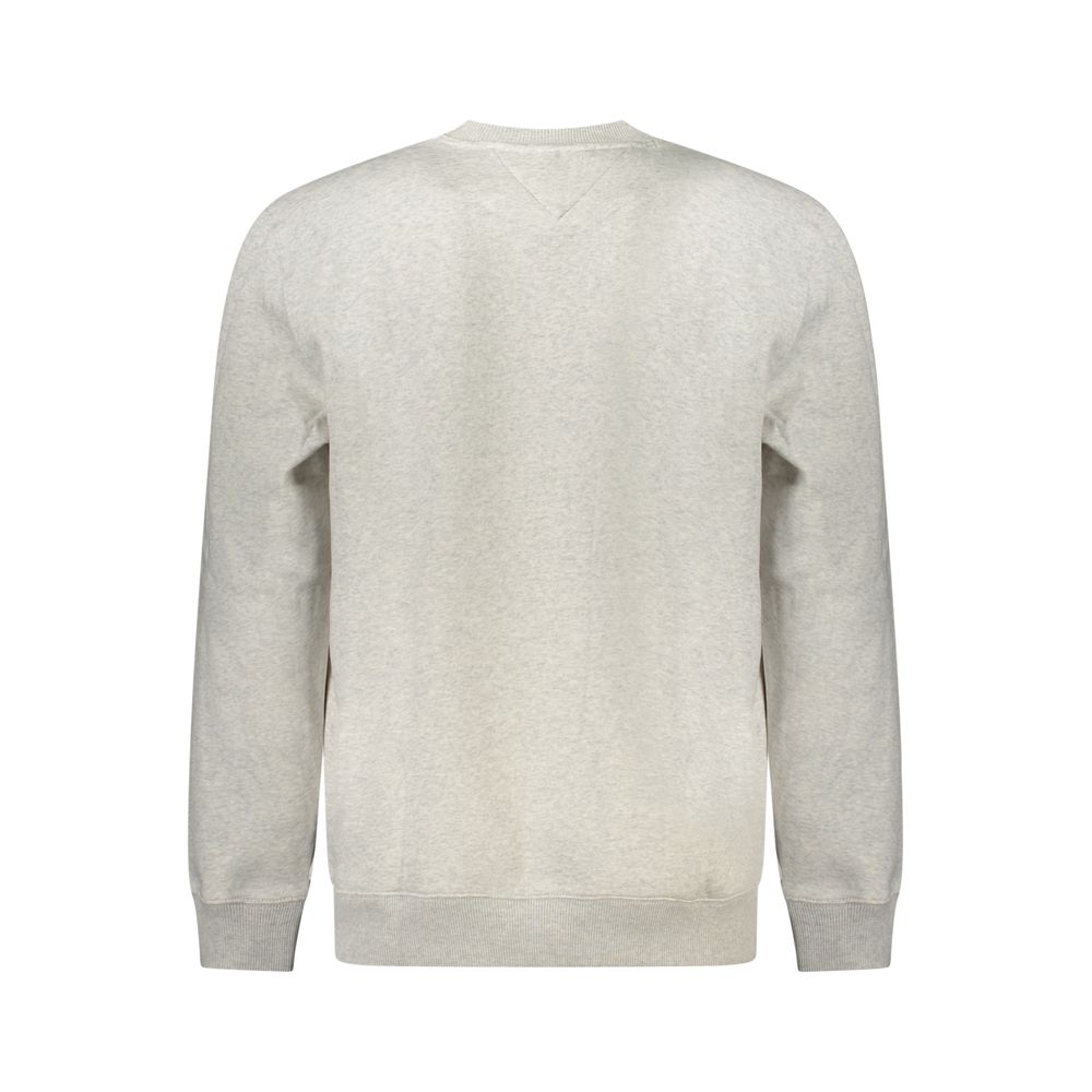 Tommy Hilfiger Grigio Cotton Men's Sweatshirt - Image 3