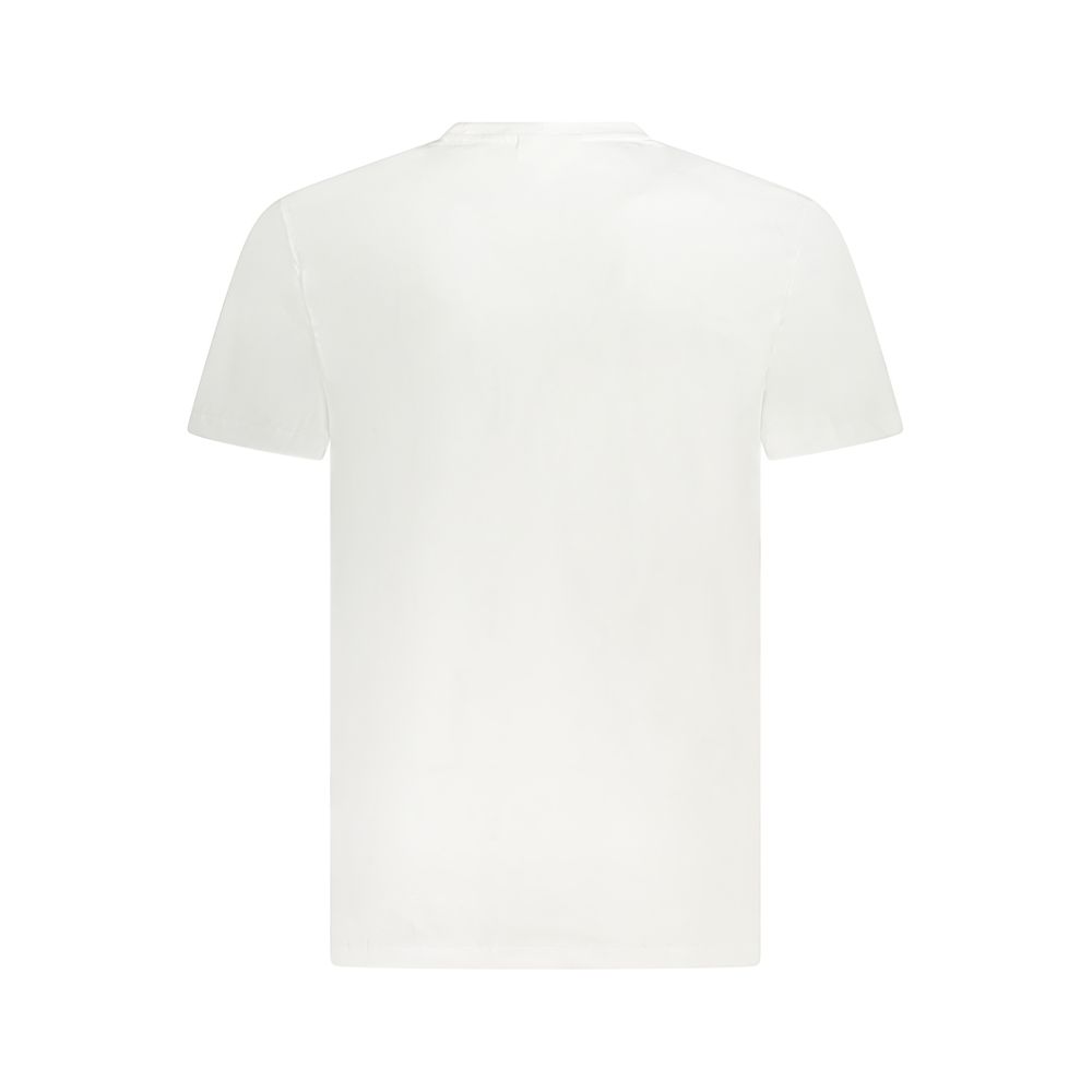 Calvin Klein Bianco Cotton Men T-Shirt - Image 2