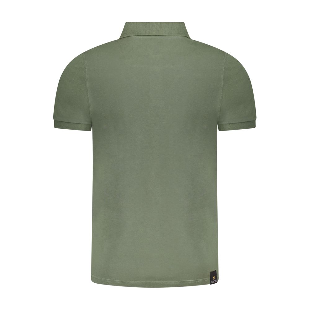 Accademia Militare Verde Cotton Mens Polo - Image 2