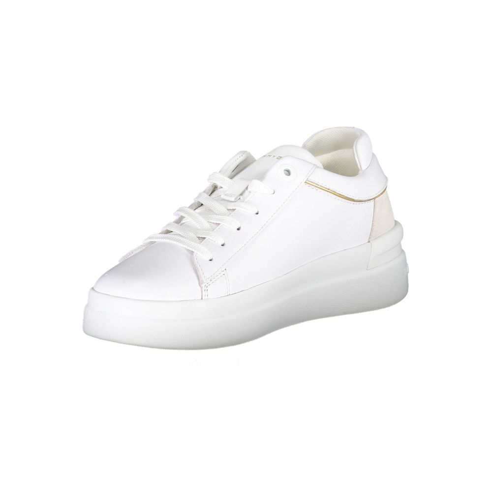 Tommy Hilfiger Bianco Polyester Women Sneaker - Image 3