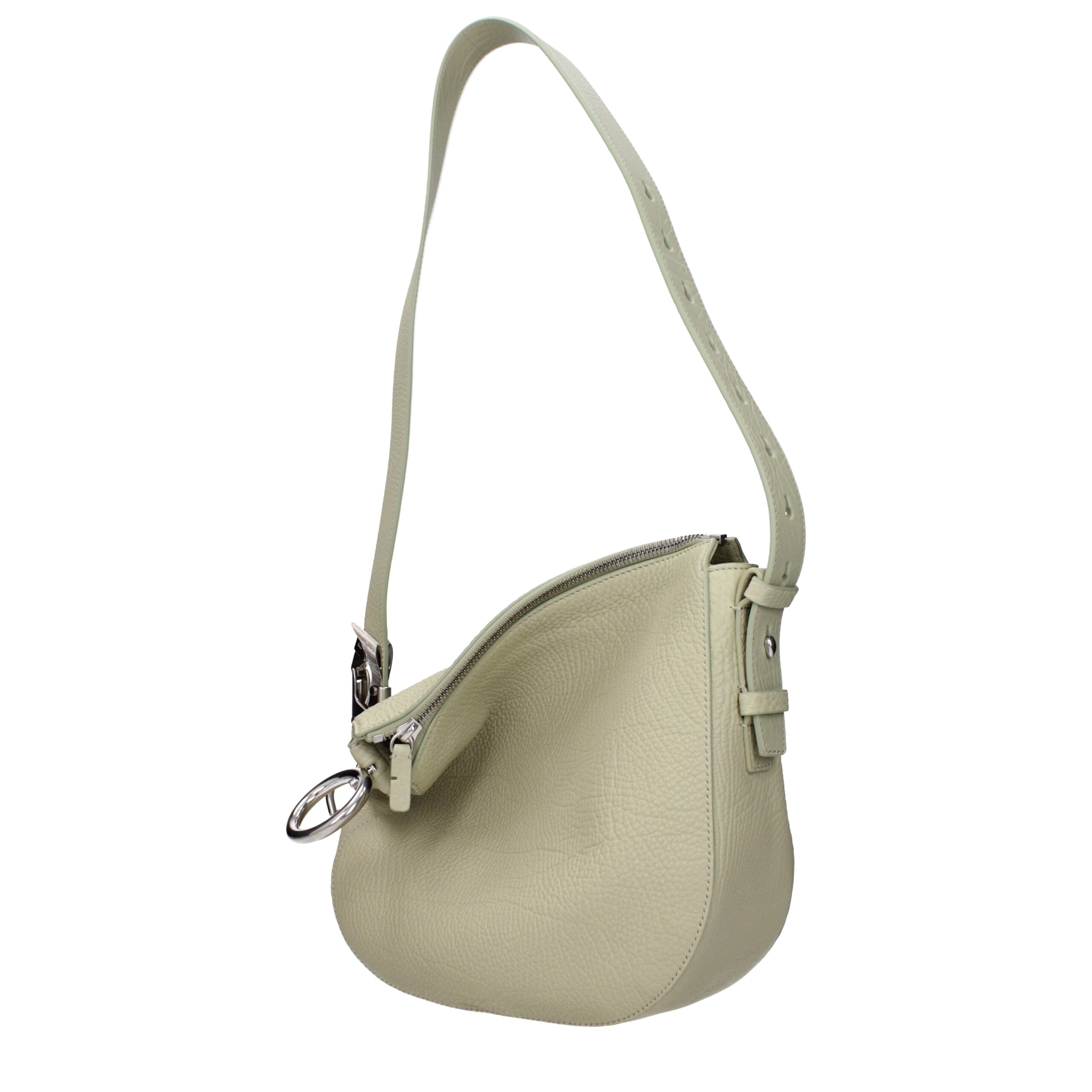 Burberry Green Leather Shoulder Bag - Image 2