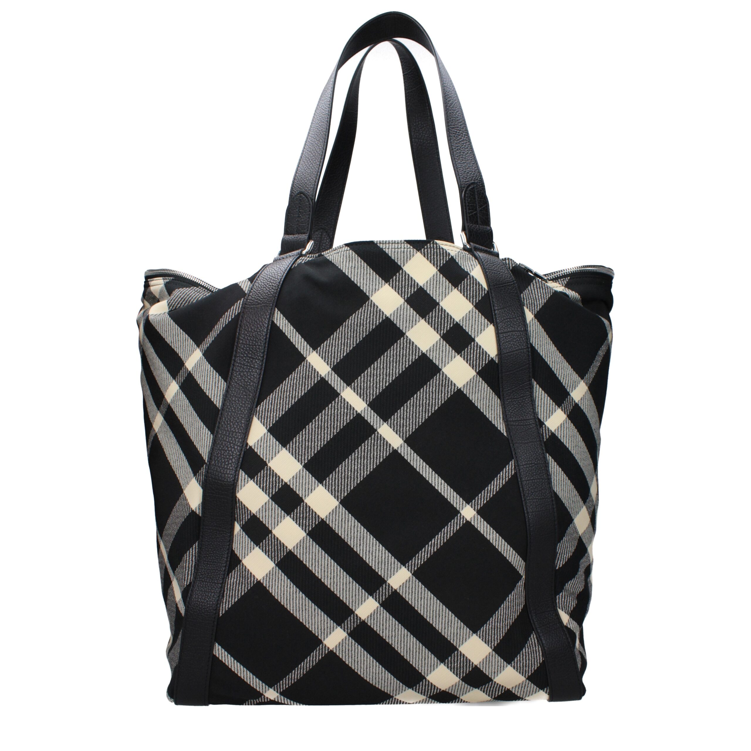 Burberry Black Fabric Shoulder Bag