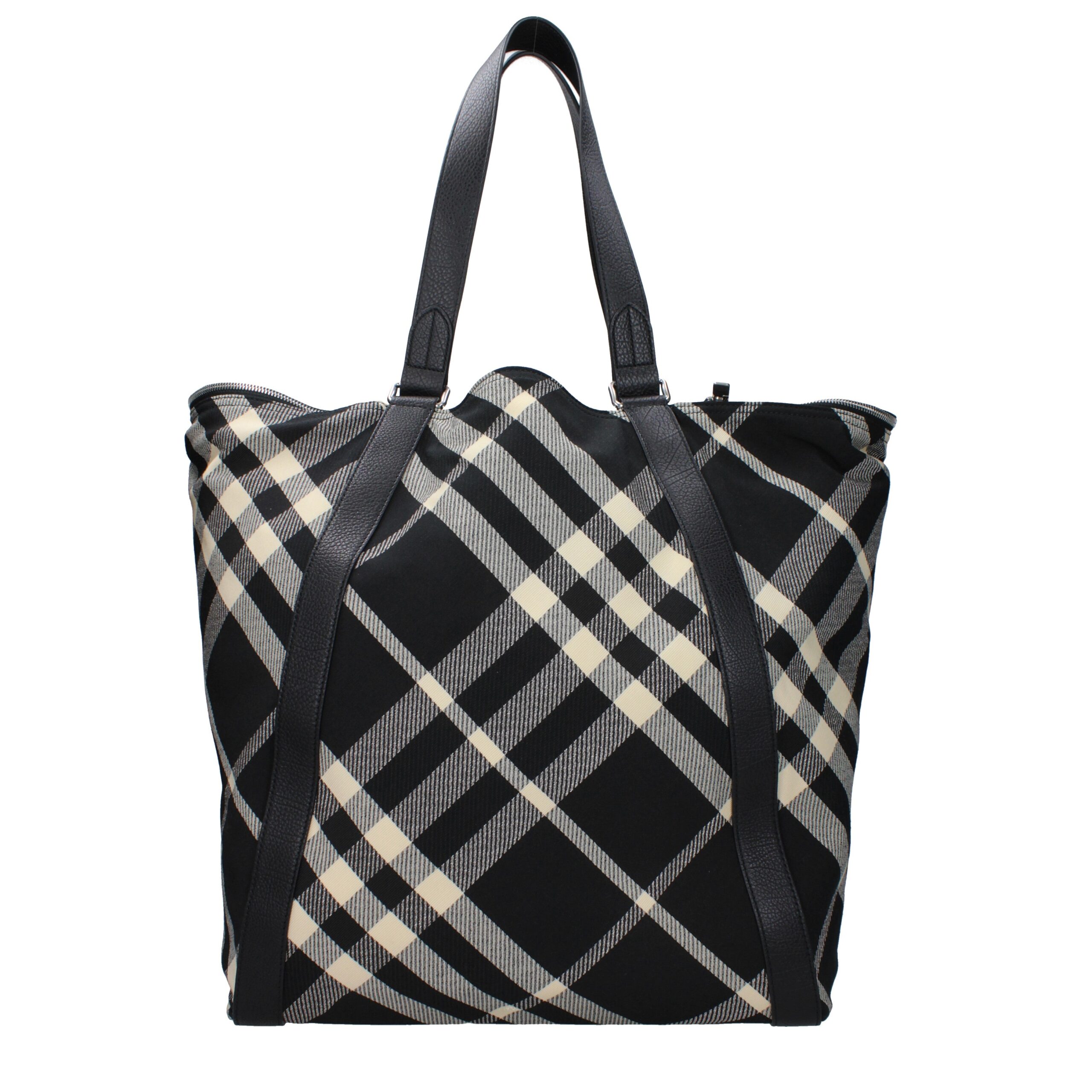 Burberry Black Fabric Shoulder Bag - Image 3