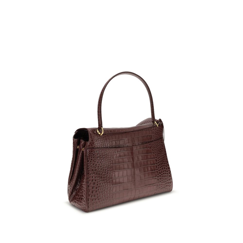 Balenciaga Brown Calf Leather Bos Taurus Handbag - Image 3
