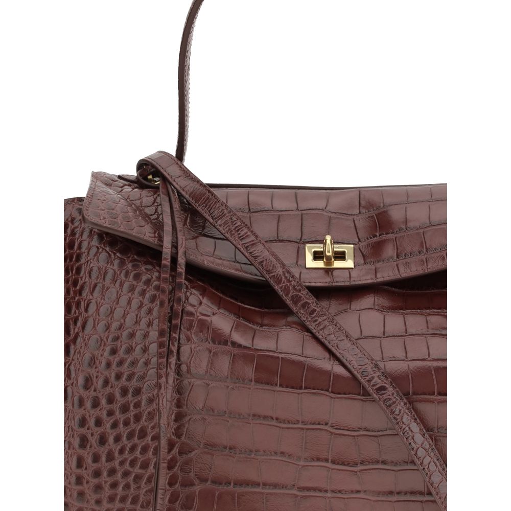 Balenciaga Brown Calf Leather Bos Taurus Handbag - Image 4