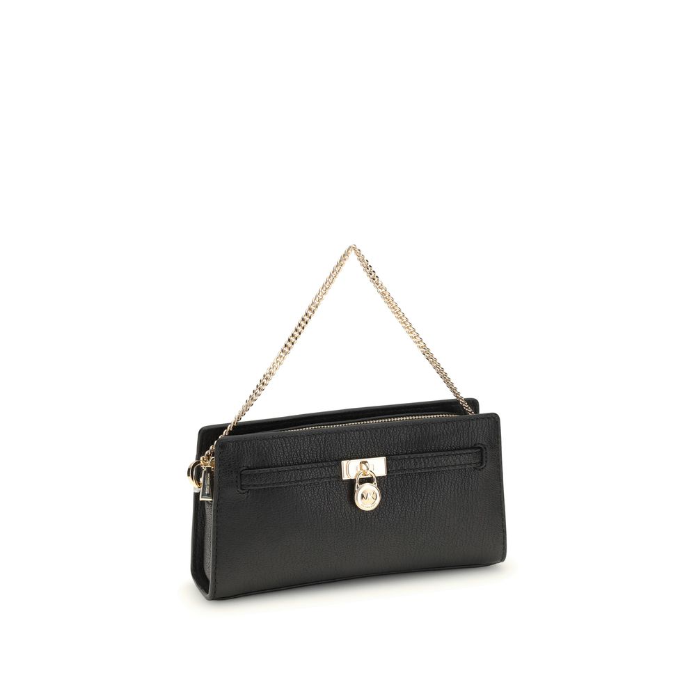 Michael Kors Black Calf Leather Bos Taurus Shoulder Bag - Image 2