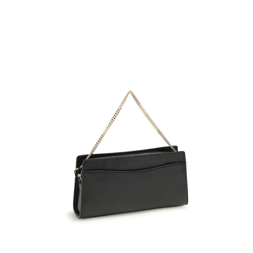 Michael Kors Black Calf Leather Bos Taurus Shoulder Bag - Image 3