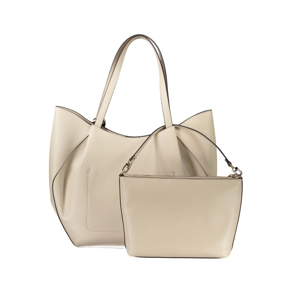 Guess Jeans Beige Polyethylene Women Handbag - Image 3
