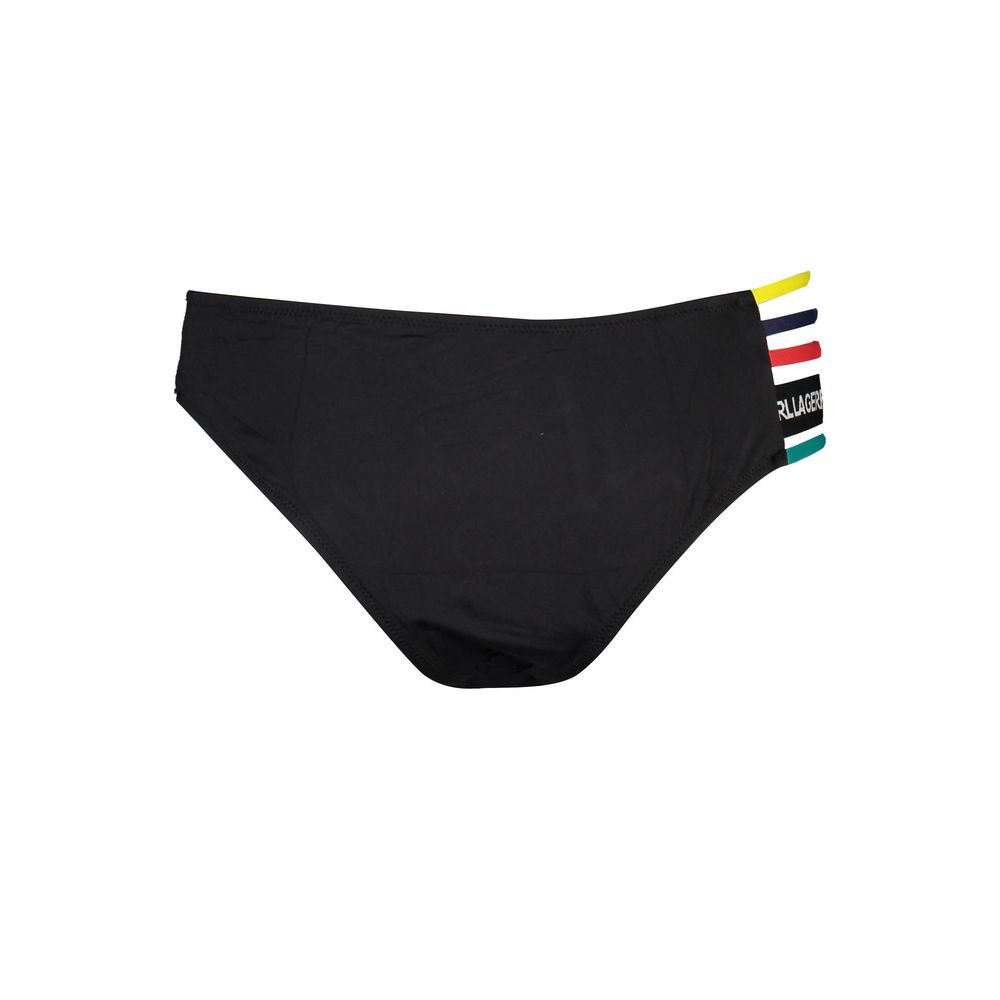 Karl Lagerfeld Black Poliammide Women's Swim Briefs - Image 2