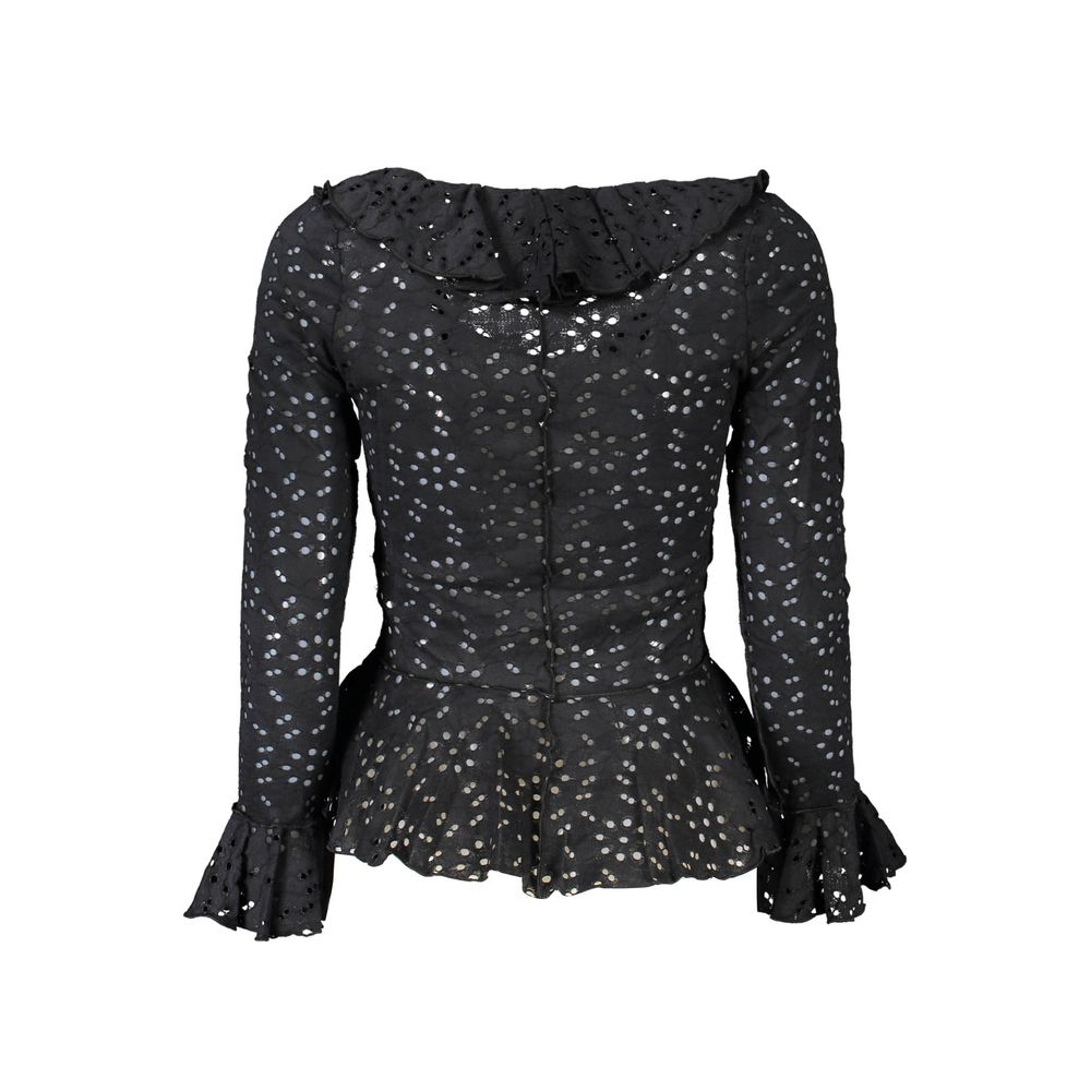 Desigual Nero Poliammide Donna Blouse - Image 2