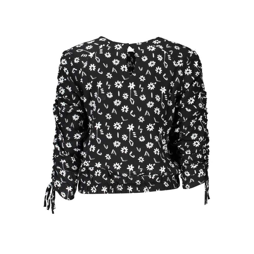 Desigual Nero Viscosa Women Blouse - Image 2