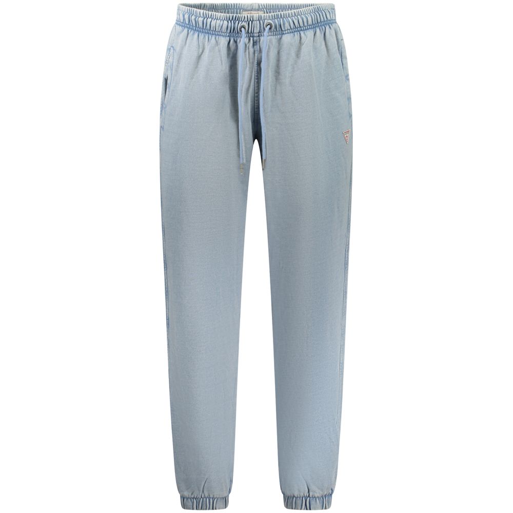 Guess Jeans Azzurro Cotton Men's Track Pant