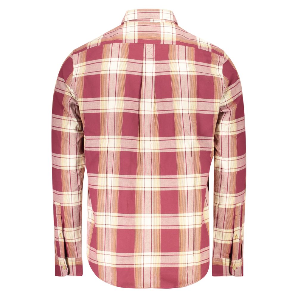 Timberland Red Cotton Men Shirt - Image 2
