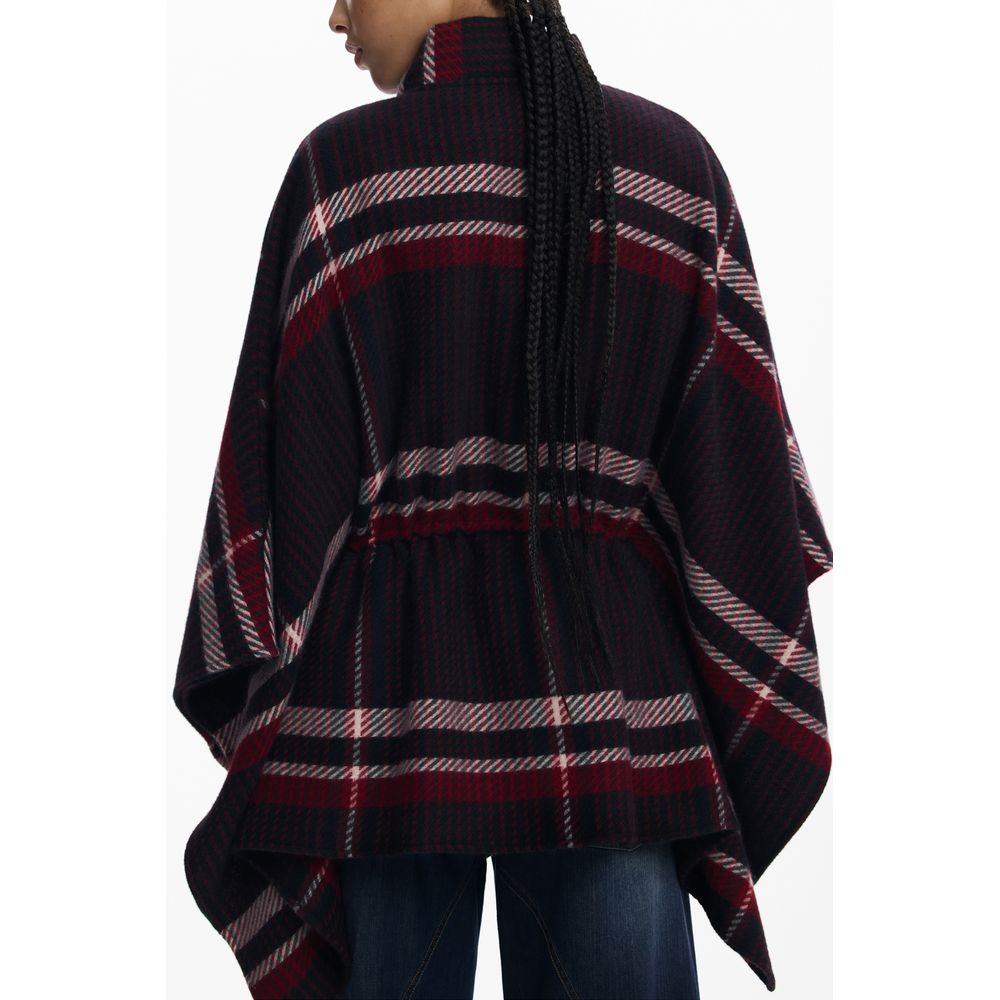 Desigual Black Polyester Women Poncho - Image 3